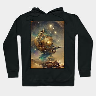 STEAM PUNK SPACESHIPS Hoodie